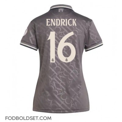 Real Madrid Endrick #16 Tredjetrøje Dame 2024-25 Kortærmet Real Madrid Endrick #16 Tredjetrøje Dame 2024-25 Kortærmet